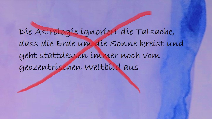 Vorurteile gegen die Astrologie. Die Astrologen würden die Präzession nicht berücksichtigen